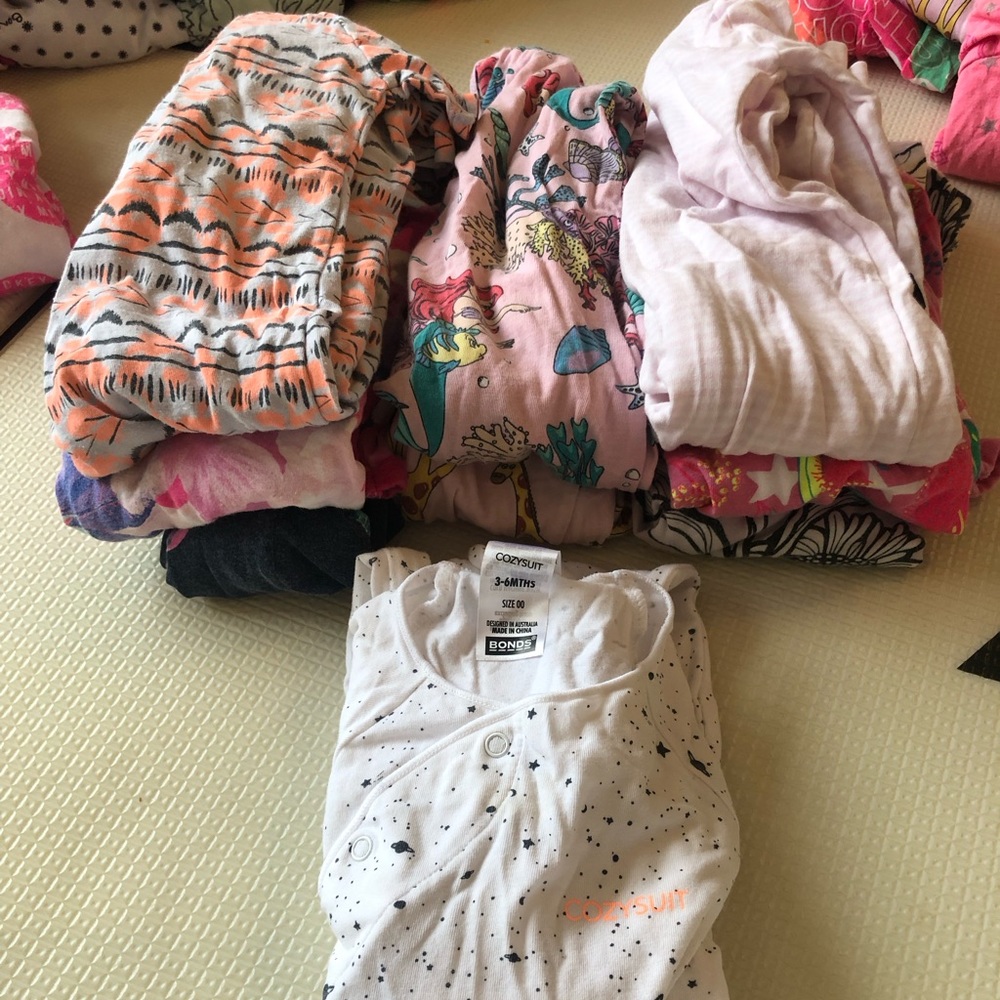 3-6month bonds wondersuits /cozysuit
